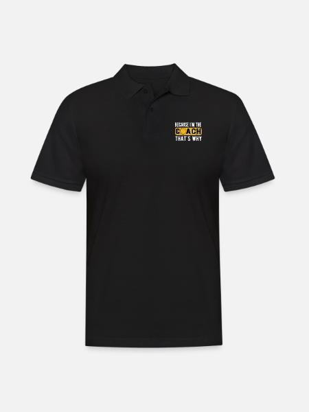 Waterpolo Coach Waterpolo Coach Waterpolo Team - Mannen poloshirt - zwart