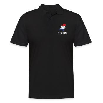 Pays-Bas néerlandais Racines néerlandaises - Polo Homme - noir - Devant - Kai (181cm)