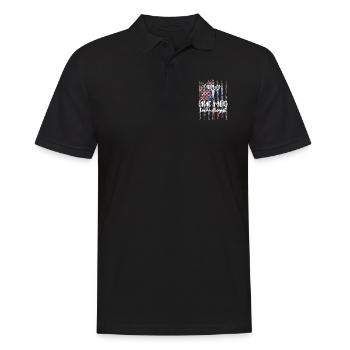 Medical Radiology Technologist Nuclear Medicine - Men's Polo Shirt - black - Front - Kai (181cm)