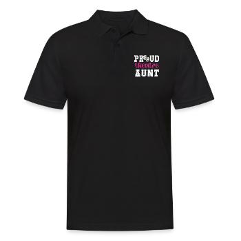 Théâtre Tante Fière Théâtre Acteurs Tante - Polo Homme - noir - Devant - Kai (181cm)