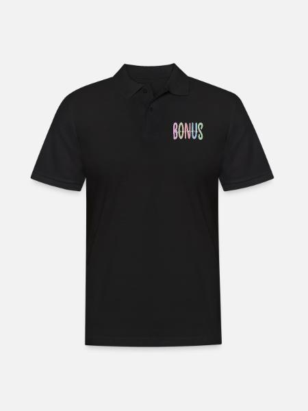 Stolze Bonus-Oma Geschenk Beste Stiefgroßmutter - Männer Poloshirt - Schwarz