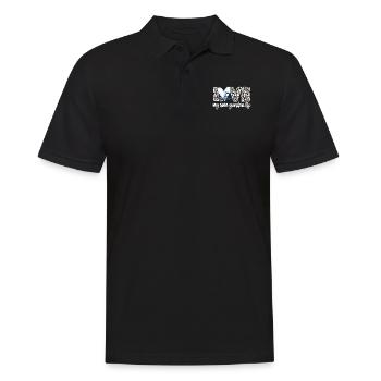 Meilleure natation Grand-mère Grand-mère Nageuse Grand-mère Natation Grand-mère - Polo Homme - noir - Devant - Kai (181cm)