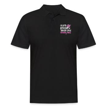 Proud Archery Aunt Of Archers Aunt - Men's Polo Shirt - black - Front - Kai (181cm)