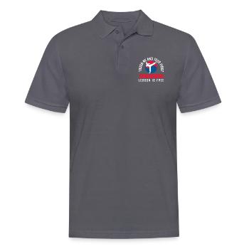 TKD Korean Martial Arts Tae Kwon - Männer Poloshirt - Anthrazit - Vorne - Nico (186cm)