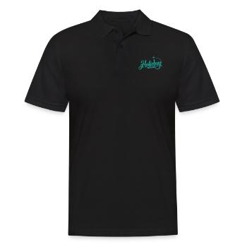 Holiday Season Urlaub Freizeit Ferien - Männer Poloshirt - Schwarz - Vorne - Kai (181cm)
