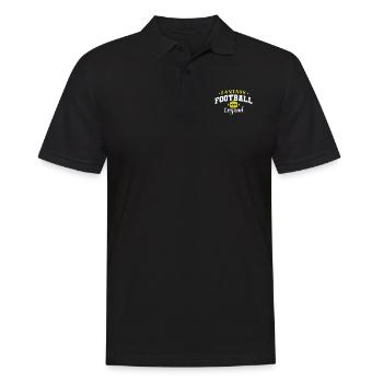 Légende du football Fantasy Football Américain - Polo Homme - noir - Devant - Kai (181cm)
