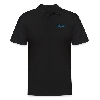 Texas State États-Unis Amérique Cowboy - Polo Homme - noir - Devant - Kai (181cm)