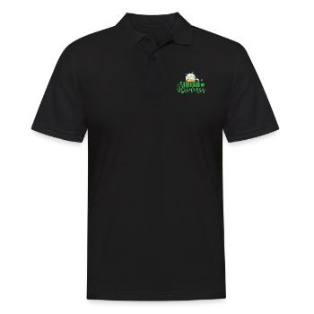 Princesse irlandaise fille de bonheur vert - Polo Homme - noir - Devant - Kai (181cm)
