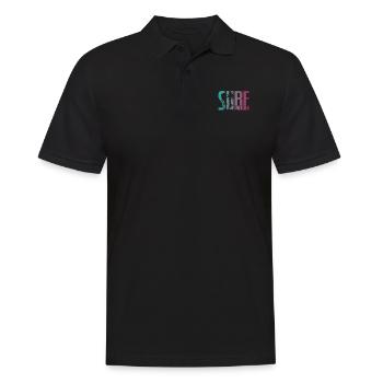 Surf Life Surfing Water Sports Wind - Men's Polo Shirt - black - Front - Kai (181cm)