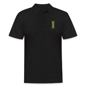 Say Aloe to my little Friend Aloe Vera Gel - Men's Polo Shirt - black - Front - Kai (181cm)
