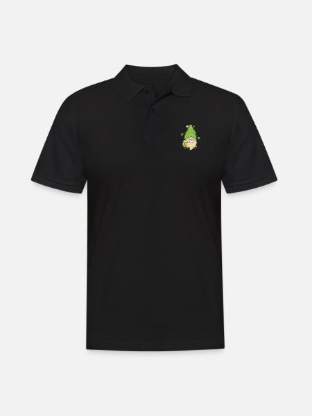 Irish holiday St. Patrick's Day - Men's Polo Shirt - black