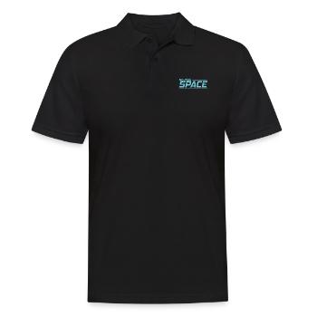 No Disk Space retro memory module - Men's Polo Shirt - black - Front - Kai (181cm)