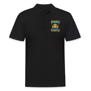 Théâtre musical Mes passions Théâtre - Polo Homme - noir - Devant - Kai (181cm)