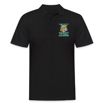 Artist Painter Graphic Weekend Painting Art Gift - Männer Poloshirt - Schwarz - Vorne - Kai (181cm)