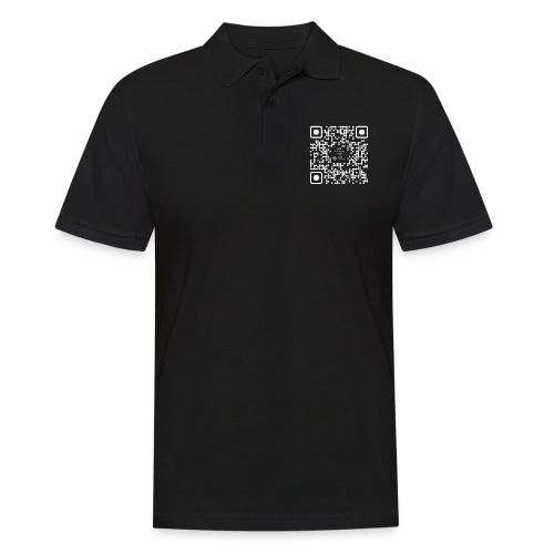 QR The New Internet Should not Be Blockchain Based W - Men's Polo Shirt