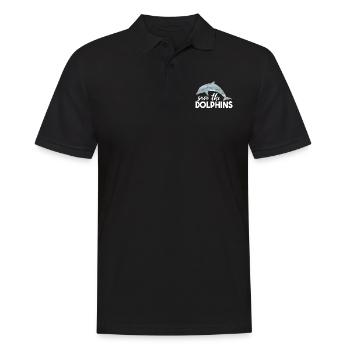Sauvez les dolfins - Polo Homme - noir - Devant - Kai (181cm)
