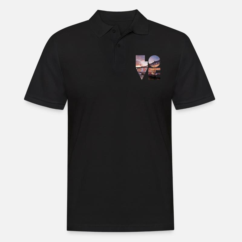 1F38F5A4 94C5 40DC BAB4 A93350F118A4 - Men's Polo Shirt - black