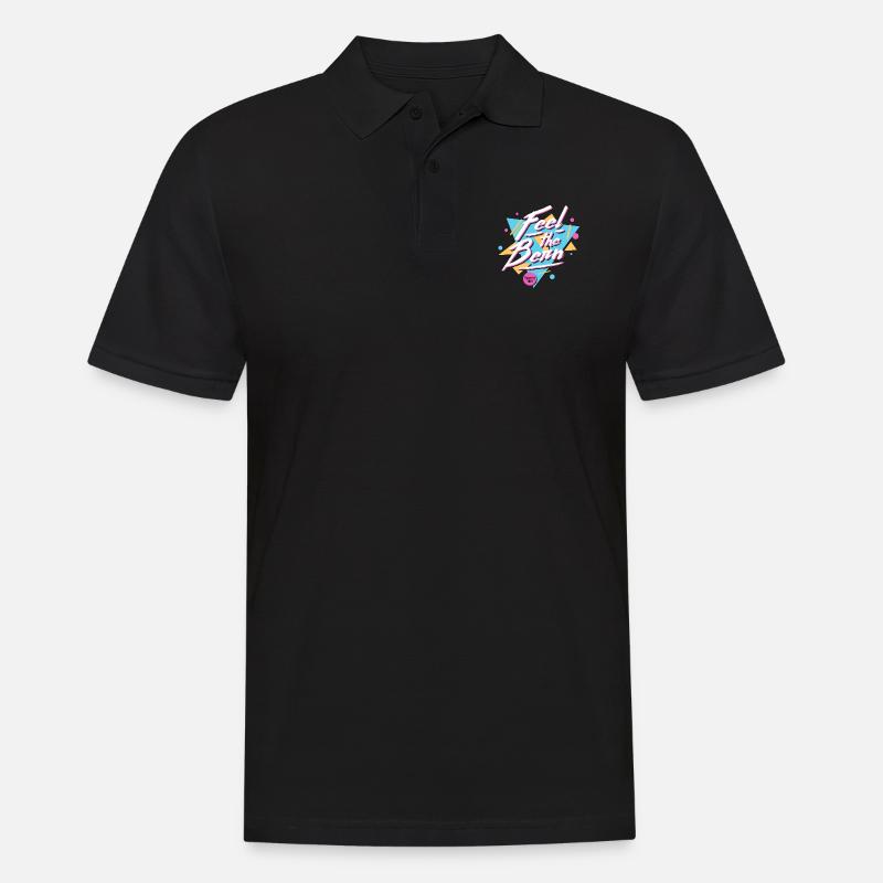 Fühle das Bern - Männer Poloshirt - Schwarz