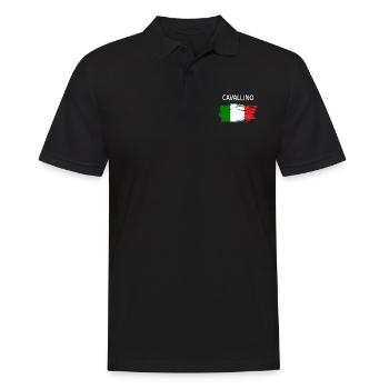 Cavallino Produits de fan - Polo Homme - noir - Devant - Kai (181cm)