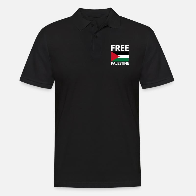 Libérer la Palestine - Polo Homme - noir