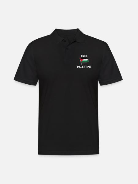 Libérer la Palestine - Polo Homme - noir