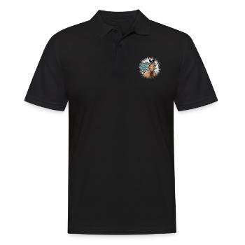 Cheval - Polo Homme - noir - Devant - Kai (181cm)