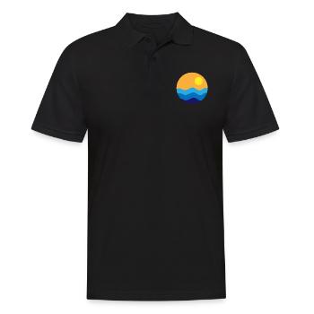 SEA AND SUN - Polo Homme - noir - Devant - Kai (181cm)