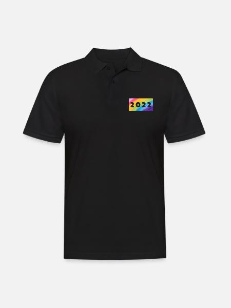 Pride 2022 - Männer Poloshirt - Schwarz