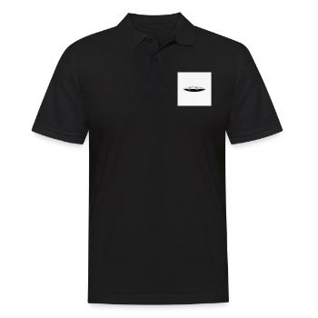 UFO - Men's Polo Shirt - black - Front - Kai (181cm)