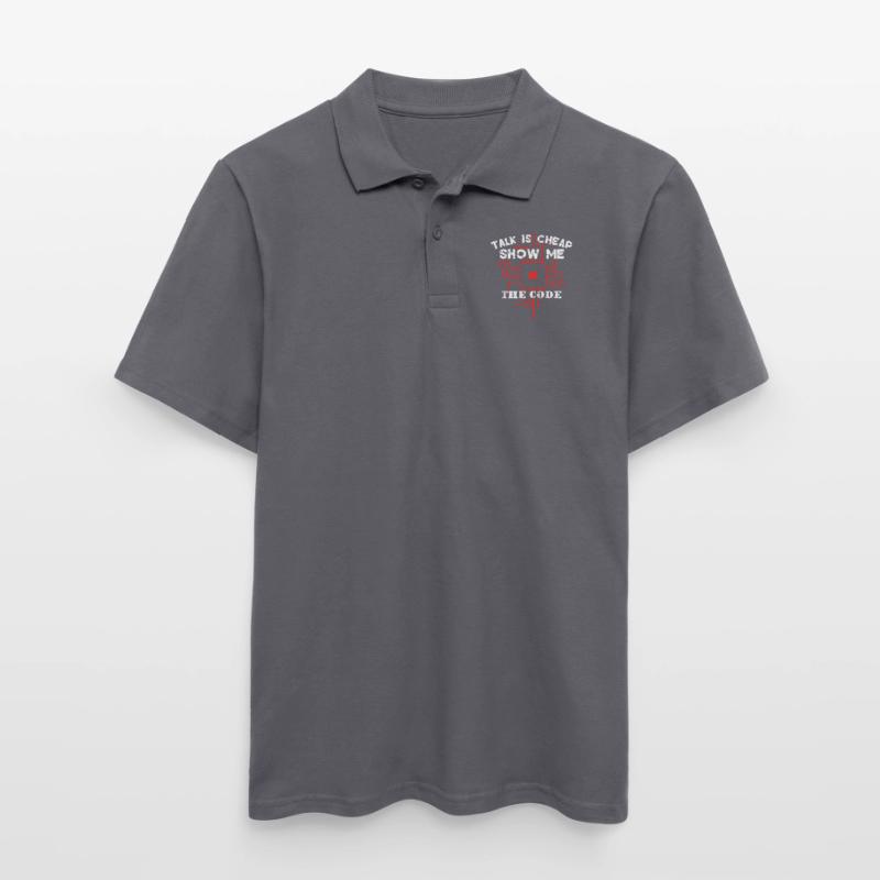 Funny Coding Women Coder Men's Polo Shirt