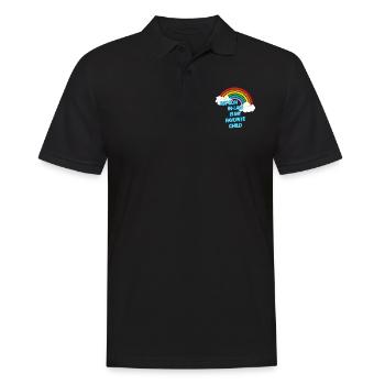 Mon gendre est ma famille drôle d’enfant préférée - Polo Homme - noir - Devant - Kai (181cm)