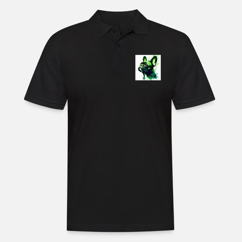 Bully Love - Männer Poloshirt - Schwarz