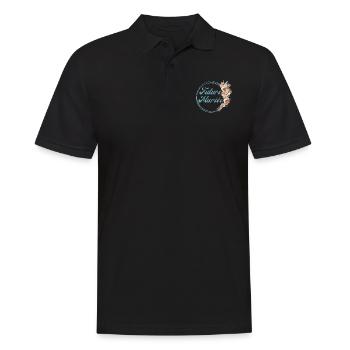 Zukünftige Braut Rustic Flowers - Passendes T-Shirt - Männer Poloshirt - Schwarz - Vorne - Kai (181cm)