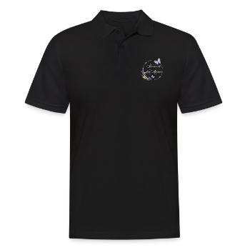 Team de La mariée papillon-idée cadeau Evjf - Polo Homme - noir - Devant - Kai (181cm)