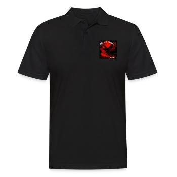 L’aigle Hawk Tuah - Polo Homme - noir - Devant - Kai (181cm)