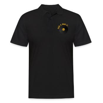 Roots Dub Reggae - Männer Poloshirt - Schwarz - Vorne - Kai (181cm)