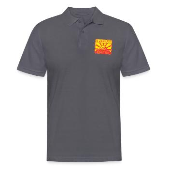 Voyage au Japon - Polo Homme - charbon - Devant - Nico (186cm)