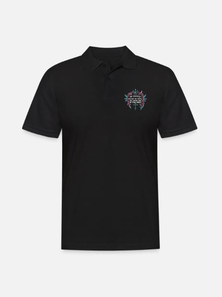 My Besties Kids May Be Feral - Men's Polo Shirt - black