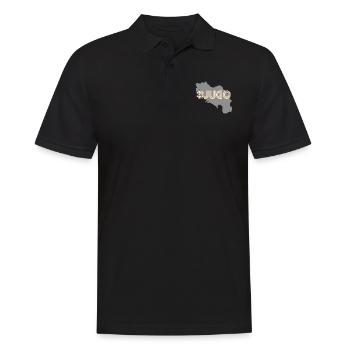 Balkan Yugoslavia Nostalgie Geschenkidee - Männer Poloshirt - Schwarz - Vorne - Kai (181cm)