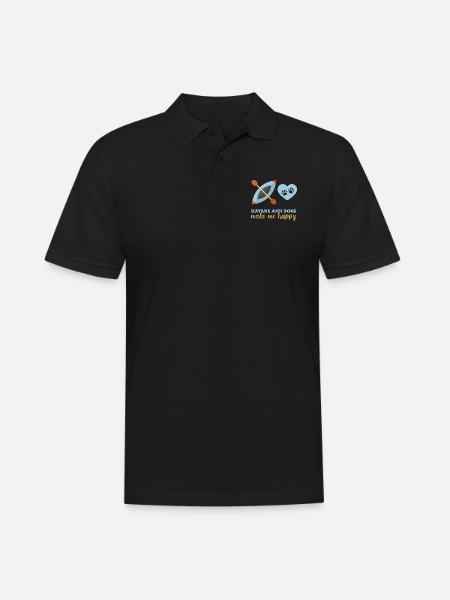 Kayak Kayaking - Polo Homme - noir