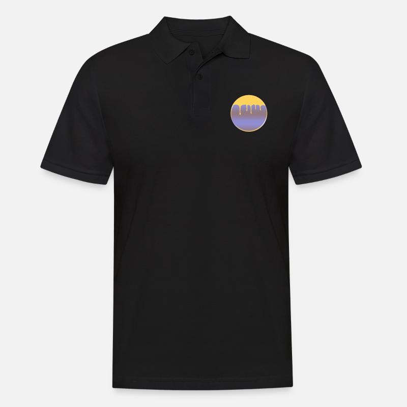Es läuft - Männer Poloshirt - Schwarz