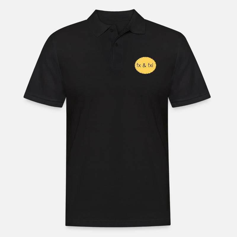 fix foxi - Männer Poloshirt - Schwarz