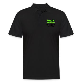 malle party team 2024 - Männer Poloshirt - Schwarz - Vorne - Kai (181cm)