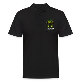 Jamaïque - Polo Homme - noir - Devant - Kai (181cm)