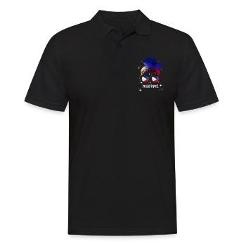 Philippines - Men's Polo Shirt - black - Front - Kai (181cm)