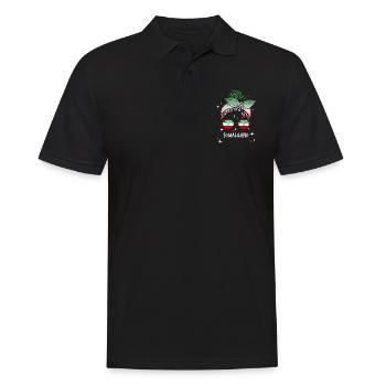 Somaliland - Men's Polo Shirt - black - Front - Kai (181cm)