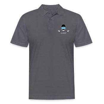 so what Sir - Männer Poloshirt - Anthrazit - Vorne - Nico (186cm)