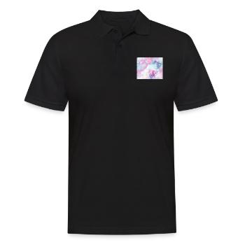 Impression aquarelle - Polo Homme - noir - Devant - Kai (181cm)