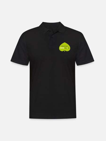 Mobilitäts WENDlingErin - Männer Poloshirt - Schwarz
