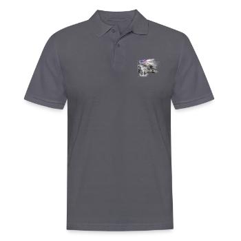 kl_linedance24a - Polo Homme - charbon - Devant - Nico (186cm)